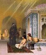 Arab or Arabic people and life. Orientalism oil paintings  327